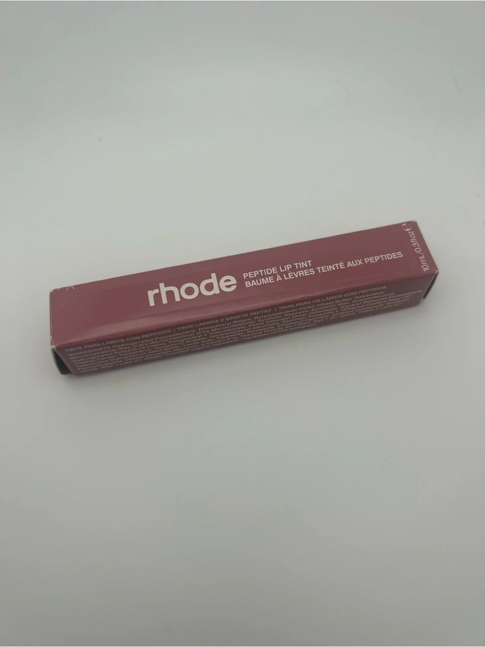 RHODE Peptide Lip Tint — Salty Tan Shade- Brand new in box